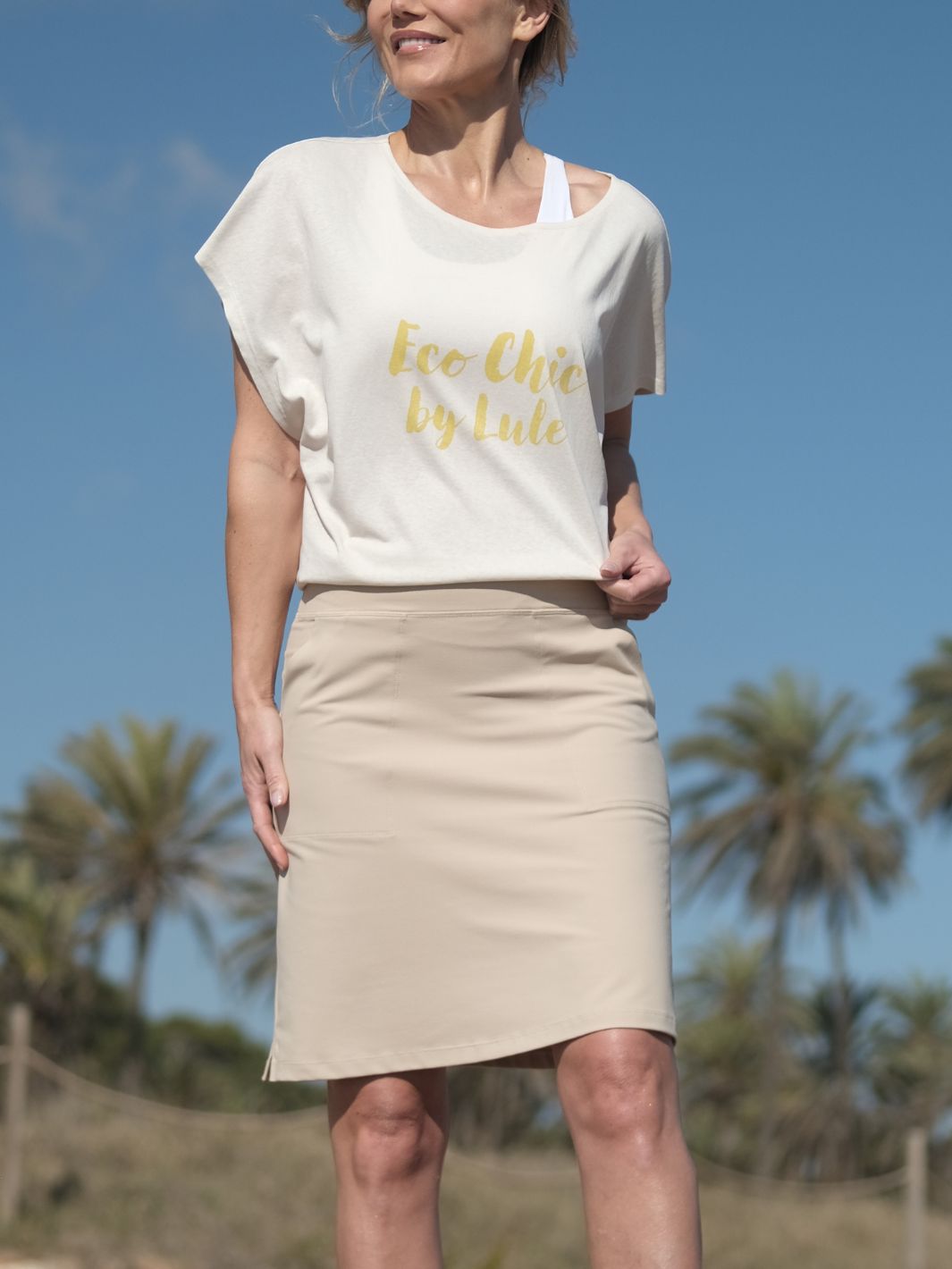 All Day skirt Sand