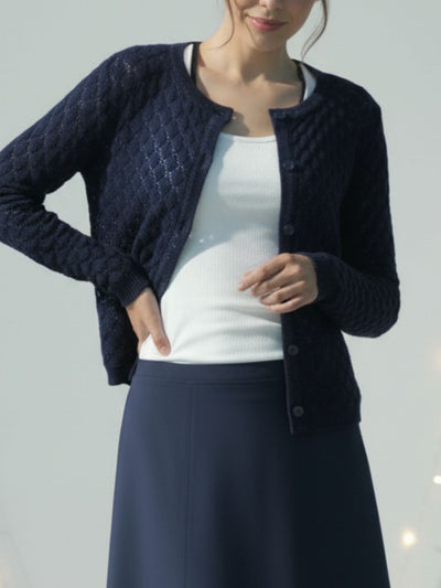 Glow Cardigan Marine