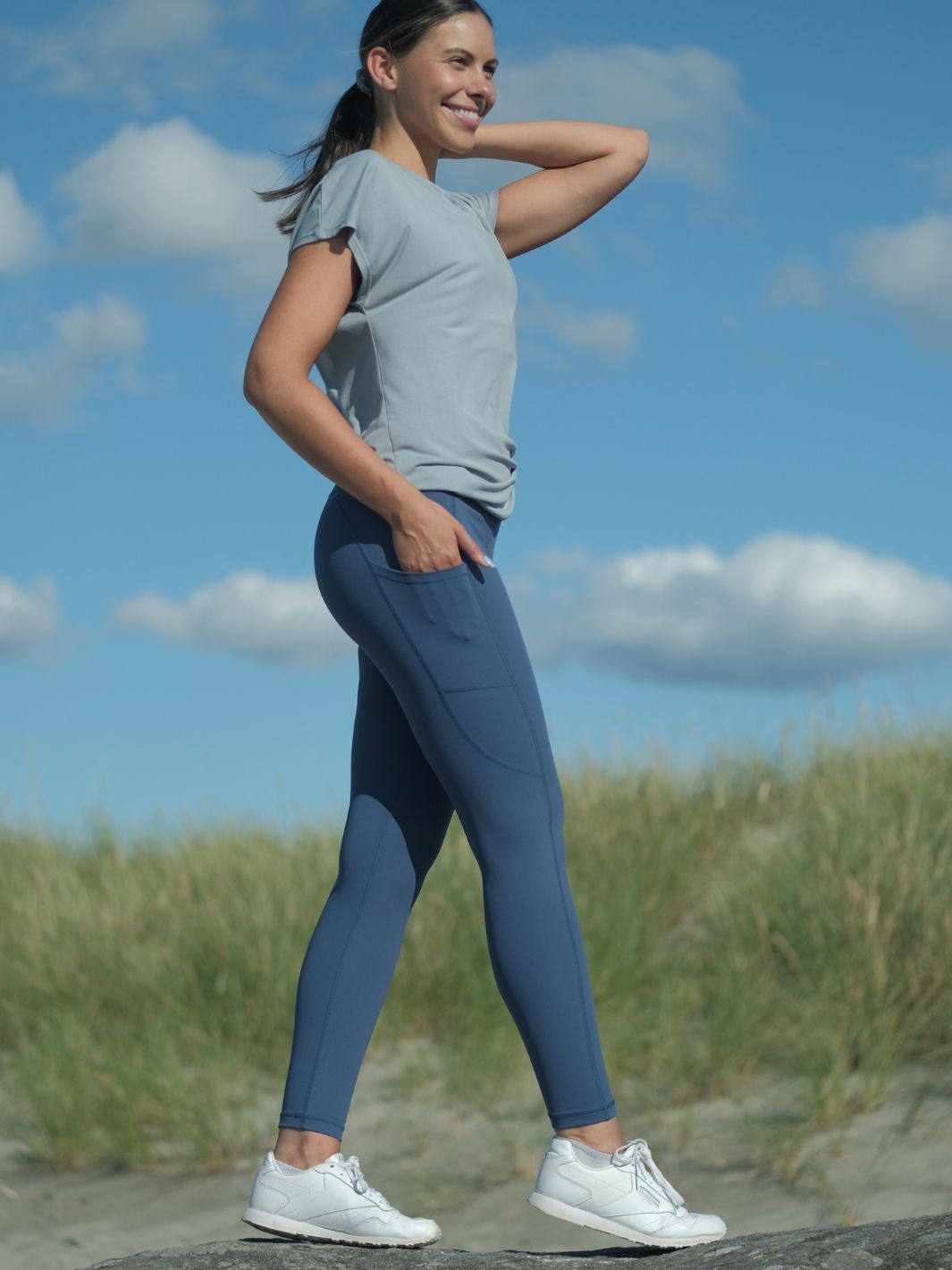 Power Tights Just Blue