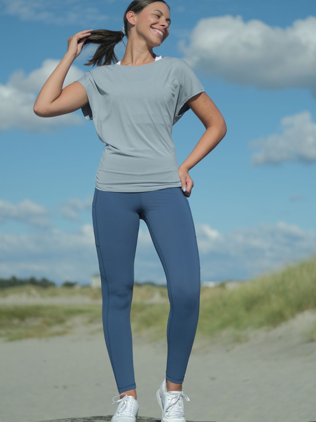 Power Tights Just Blue