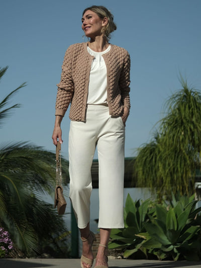 Classic 7/8 pant Ivory