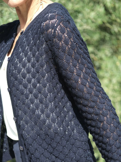 Glow Cardigan Marine
