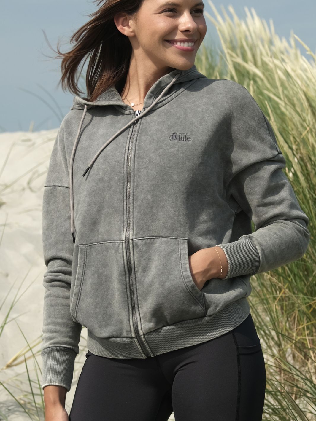 Lule Hoodie Iron grey