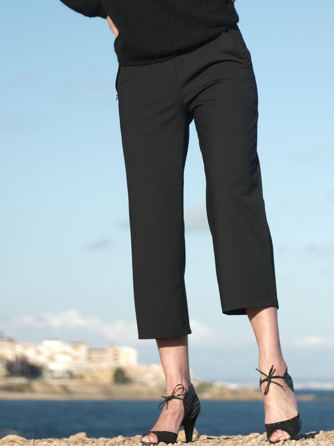 Classic 7/8 pant Black