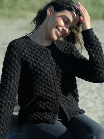 Glow Cardigan Midnight