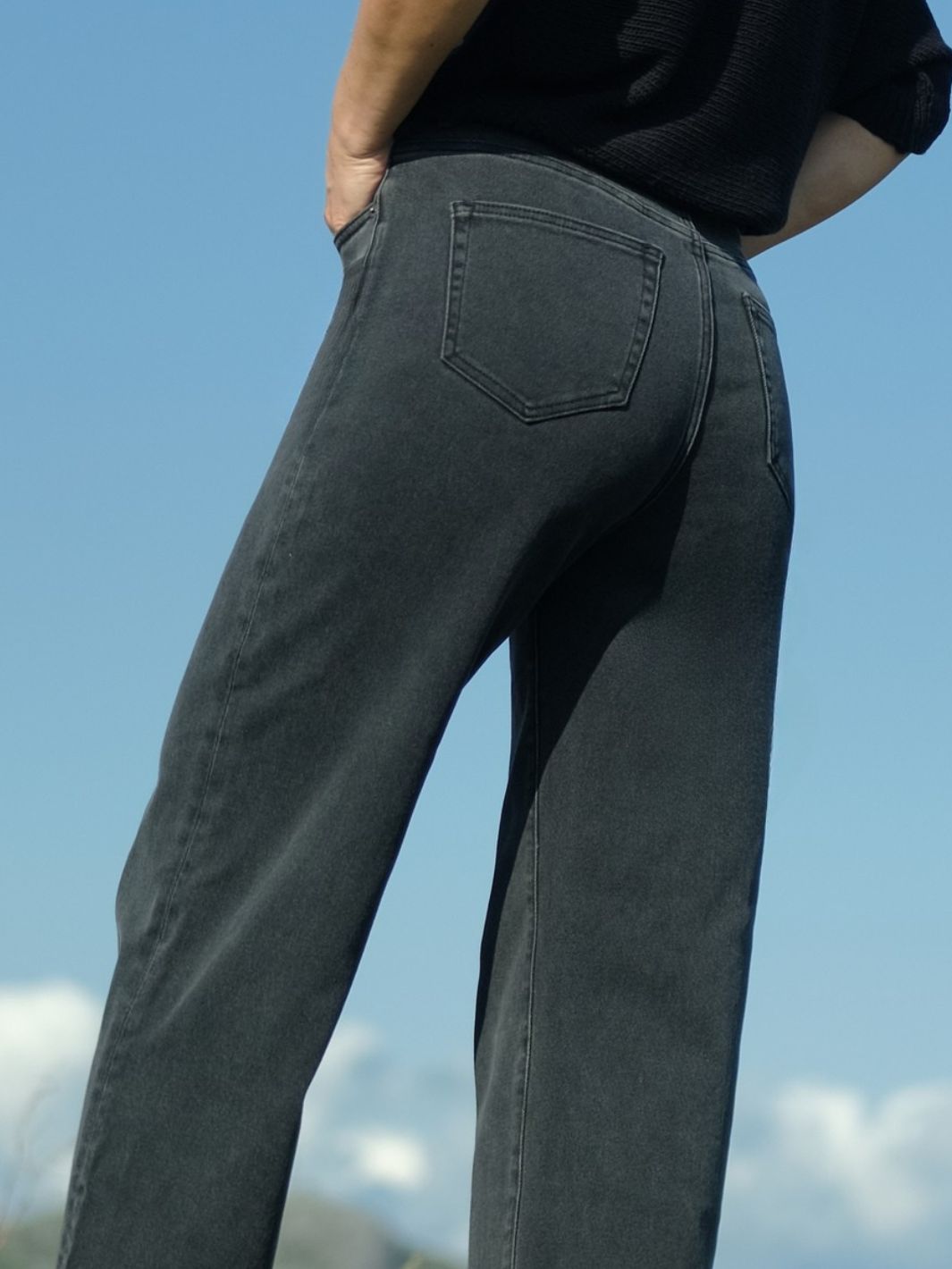 Lule Raw Denim Wide Leg – Heart of Lule EU