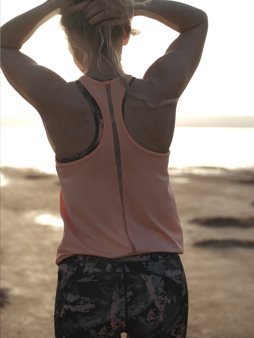 Mesh tank Peach